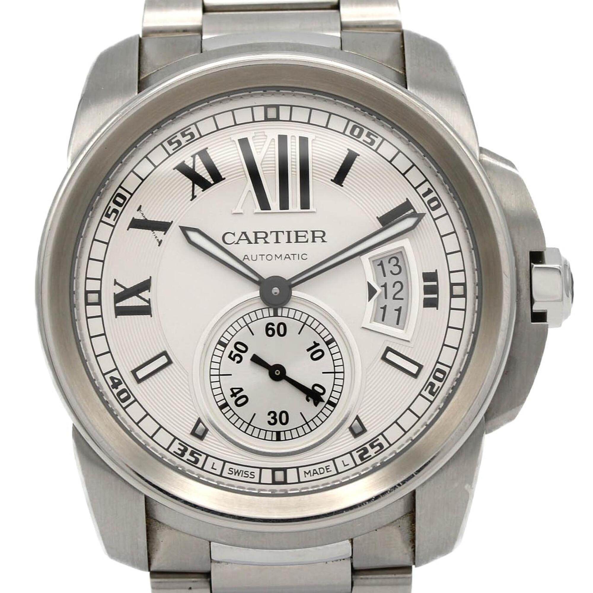 Cartier Calibre de LM W7100015 SS Automatic Watch