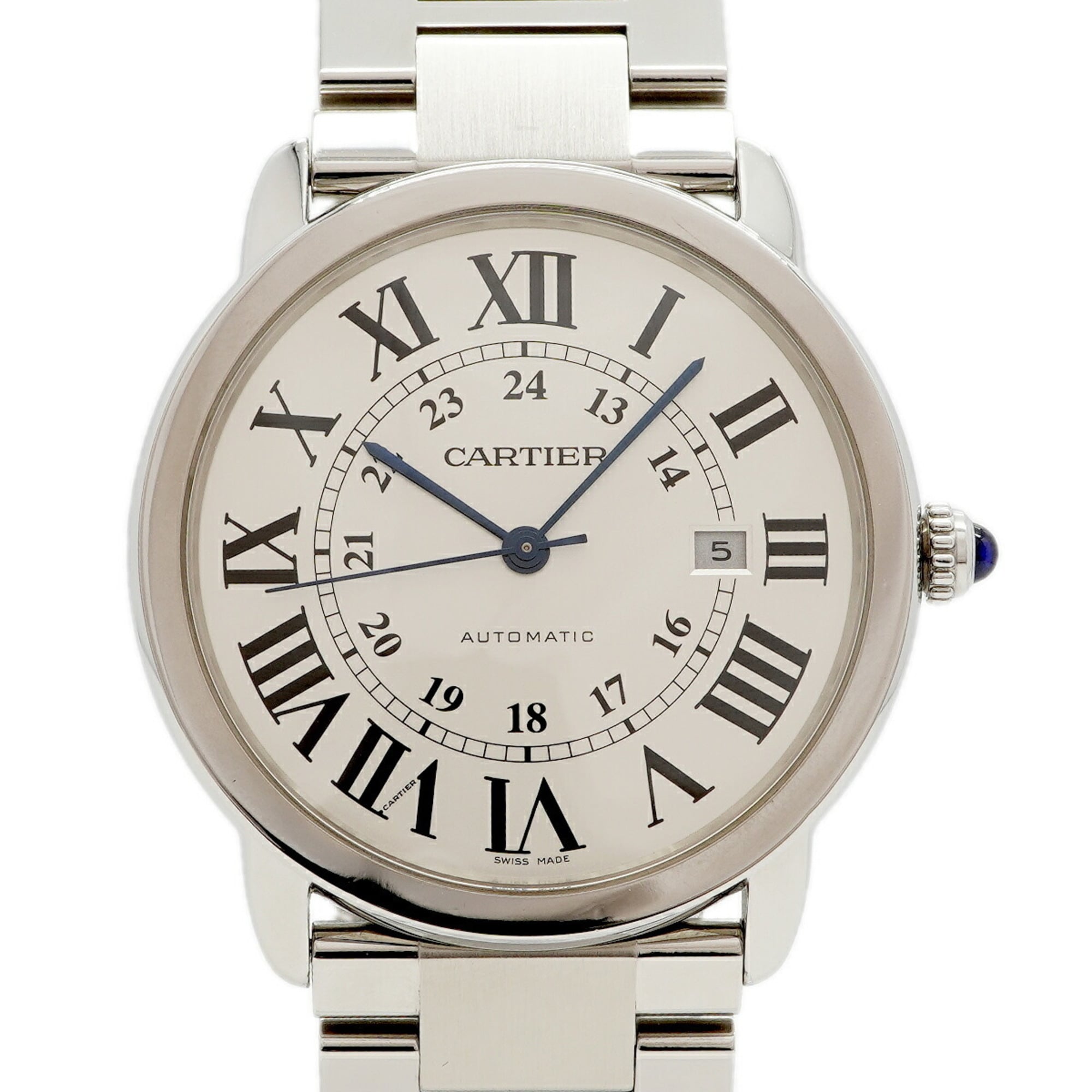 Cartier Ronde Solo XL W6701011 Silver Dial Men\'s Watch