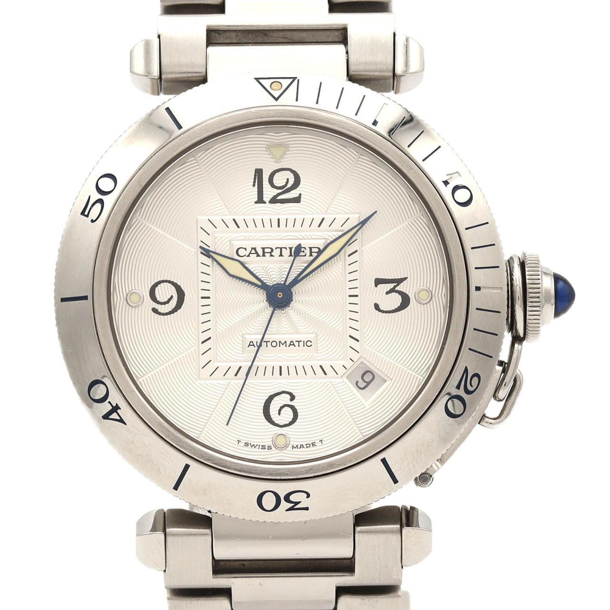 Cartier Pasha W31031H3 Stainless Steel Automatic Watch