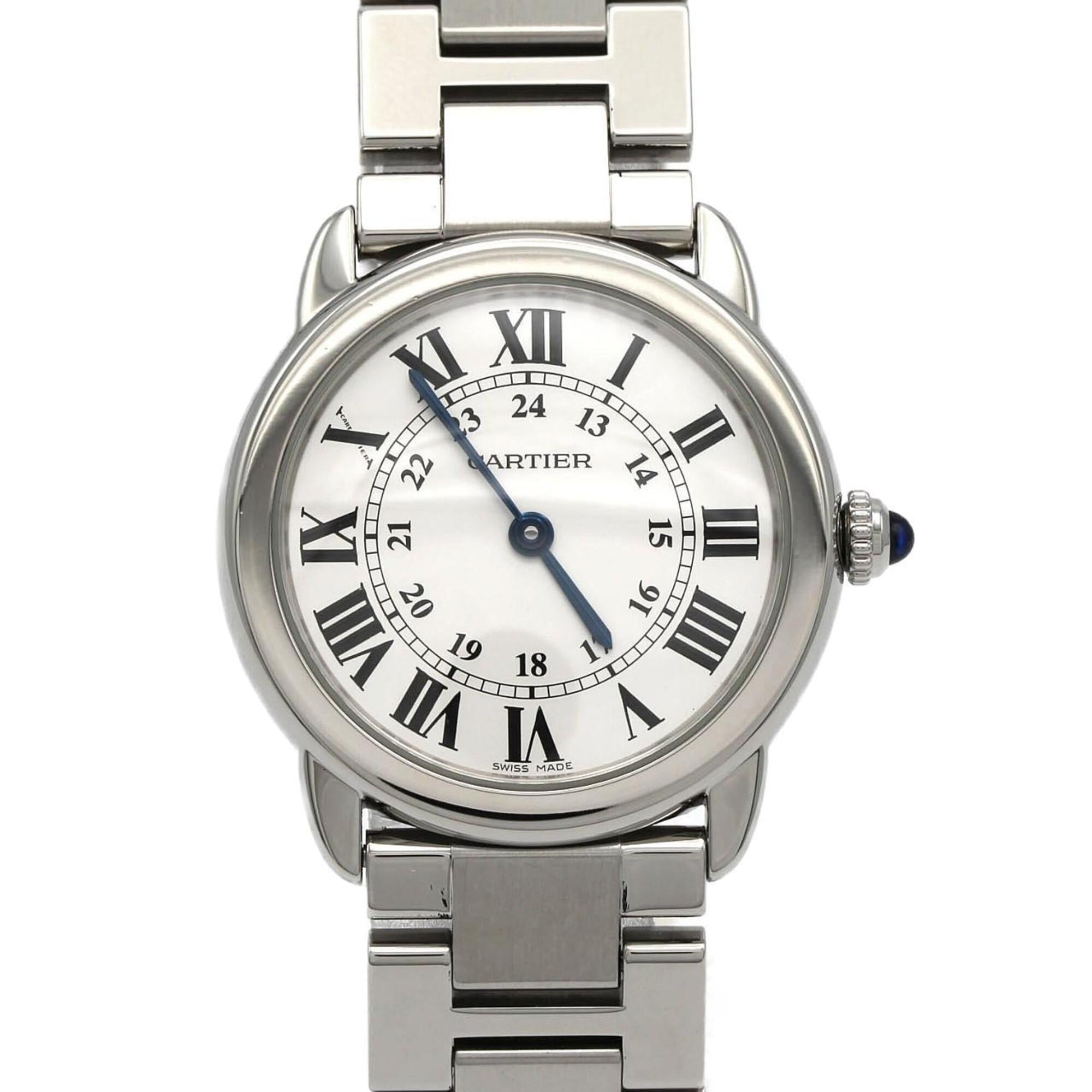 Cartier Ronde Solo SM W6701004 SS Quartz Watch
