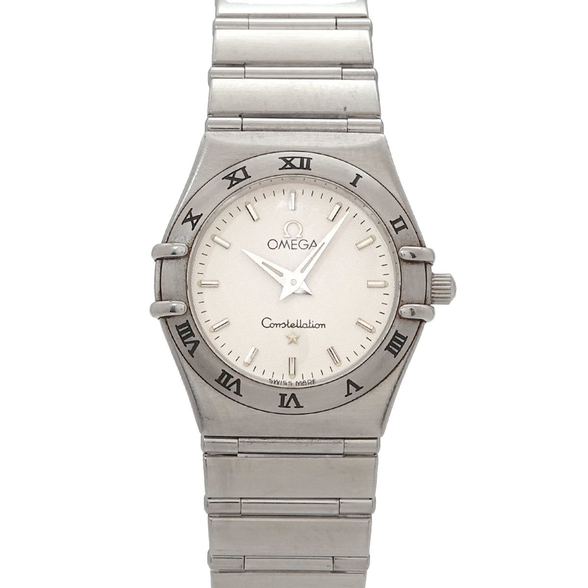Omega Constellation 1572 30 Ladies\' Watch, Silver, Quartz Watch