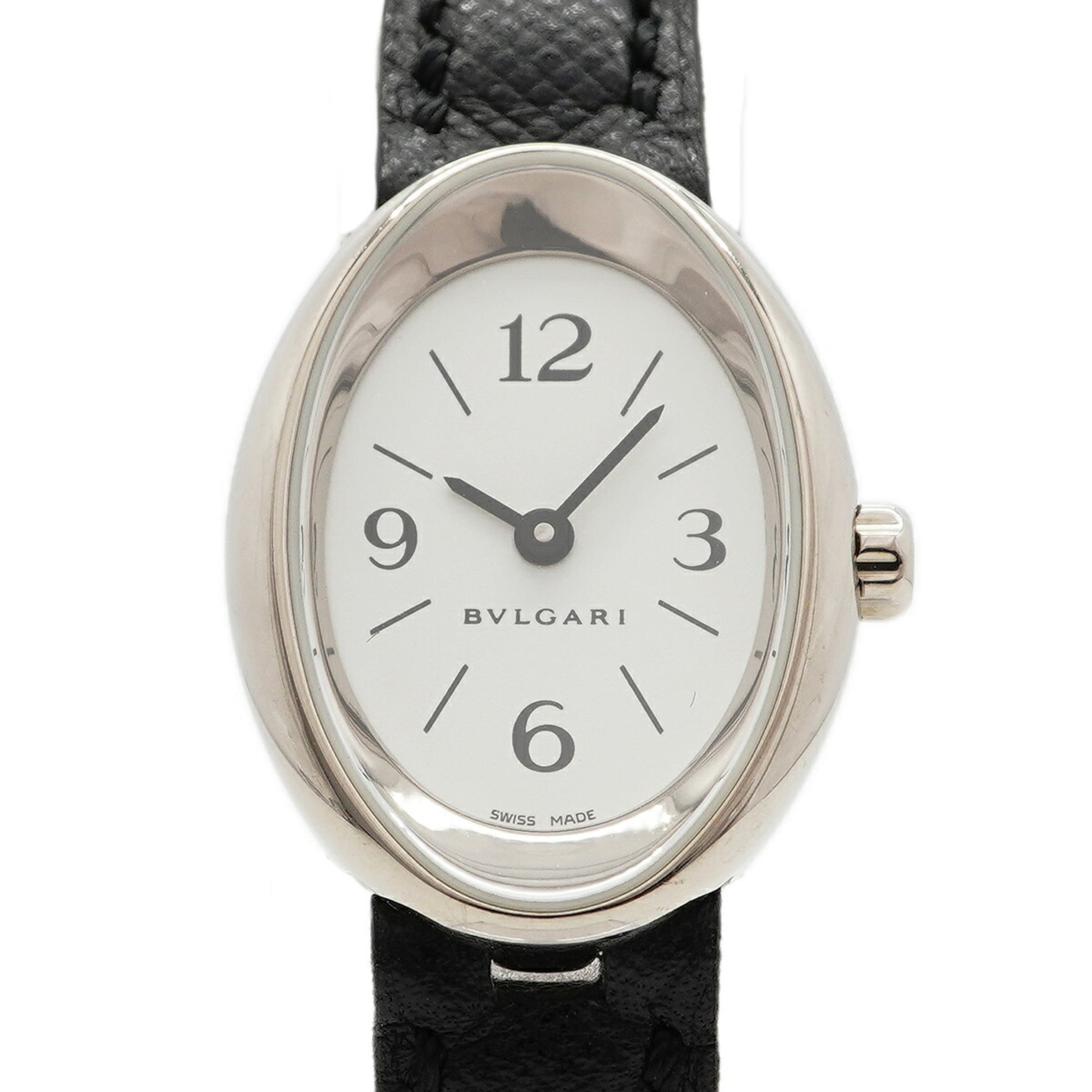 Bulgari Oval 750 WG OVW27G White Dial Women\'s Watch