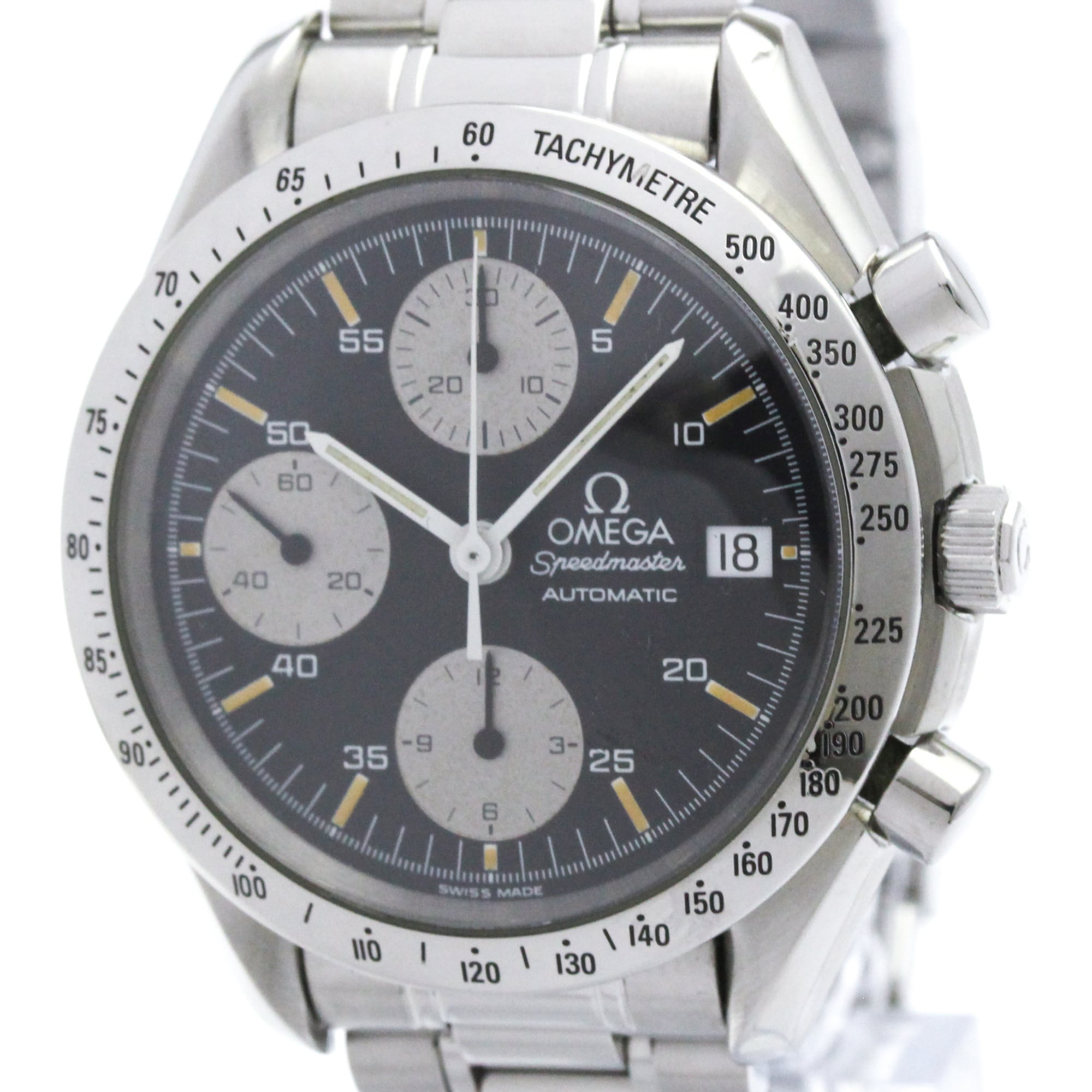 OMEGA Speedmaster Date Steel Automatic Mens Watch 3511.50 Polished