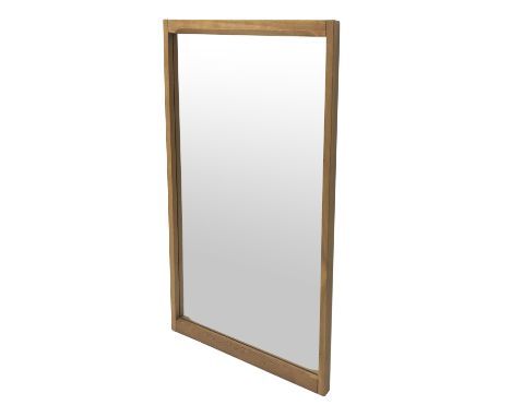 Aksel Kjersgard Odder oak framed rectangular wall mirror, W57cm, H107cm Condition Report Click here for further images, condi