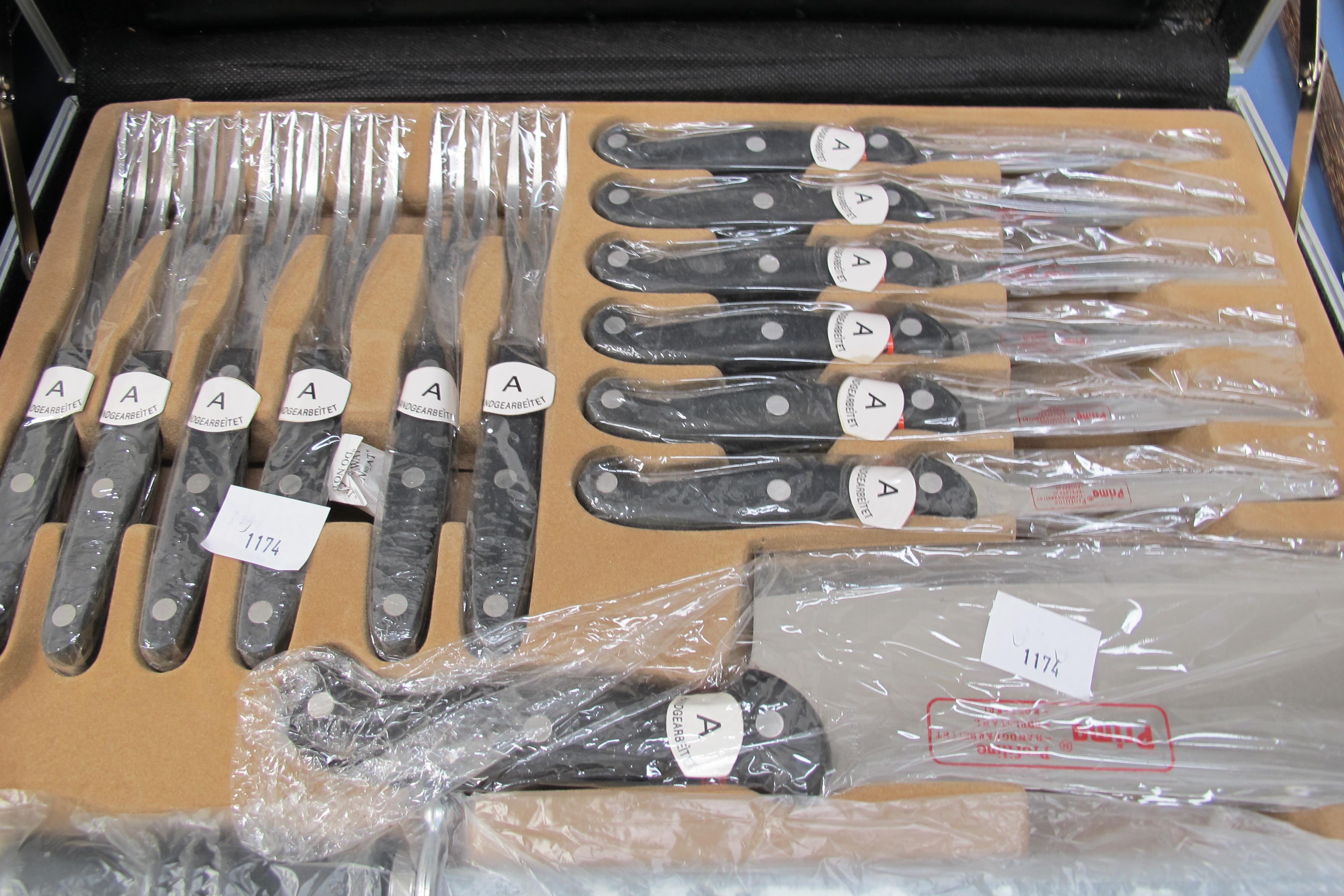 A 22 Piece Prima Kitchen Knife Set which includes six Steak Knives