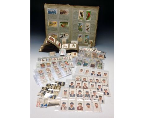 Cigarette and Trade Cards, Various Manufacturers, sets, part sets and odds loose and in albums, including, Wills Cricketers 1
