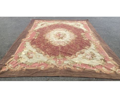 A late 19th century Aubusson tapestry