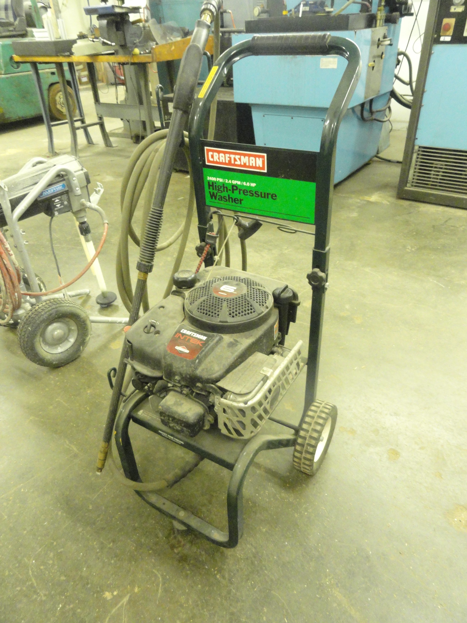 Craftsman High Pressure Washer, 2,400 PSI, 2.4 GPM, 6 HP