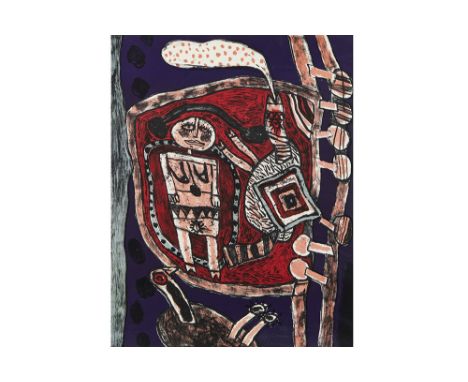 CORNEILLE (1922 - 2010) Corneille signed lithograph printed in colors - titled and dated 1971 || CORNEILLE (1922 - 2010) (192