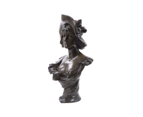 HAMBRESIN ALBERT (1850 - 1937/8) 19th Cent. Belgian sculpture in bronze - signed Albert Hambresin and with foundry mark || HA