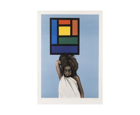 VAN DEN BULCKE GUY (° 1931) Guy Van Den Bulcke signed lithograph printed in colors from 1979 || VAN DEN BULCKE GUY (° 1931) k
