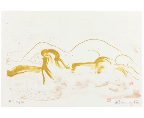 BONNEFOIT ALAIN (° 1937) 20th Cent. lithograph printed in colors - signed Alain Bonnefoit  || BONNEFOIT ALAIN (° 1937) kleurl