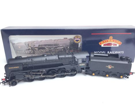 A Boxed Bachmann 00 Gauge Standard Class 9F Locomotive 92203. #31-850K DCC Ready.