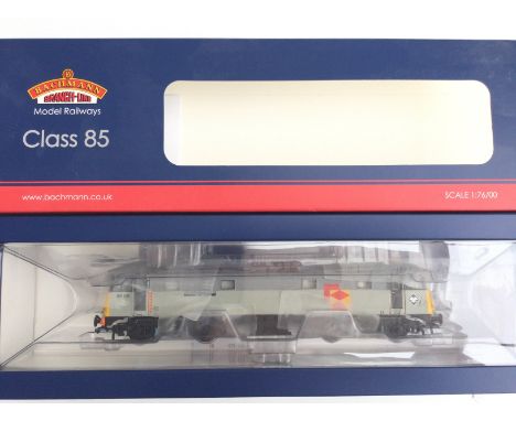 A Boxed Bachmann 00 Gauge Class 85 Electric 85101 Locomotive #31-676K. DCC.