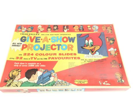 A Boxed Chad Valley Give a Show.