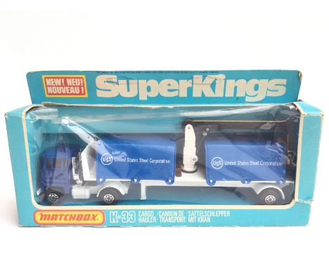 A Boxed Matchbox Cargo Hauler # K-33.
