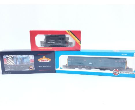 3 X Boxed 00 Gauge Locomotives including Bachmann. Hornby and Airfix.