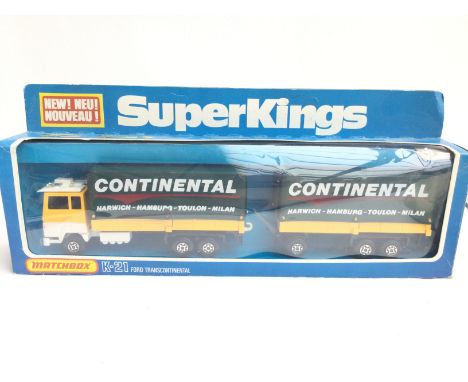 A Boxed Matchbox Ford Transcontinental Lorry #K-21.
