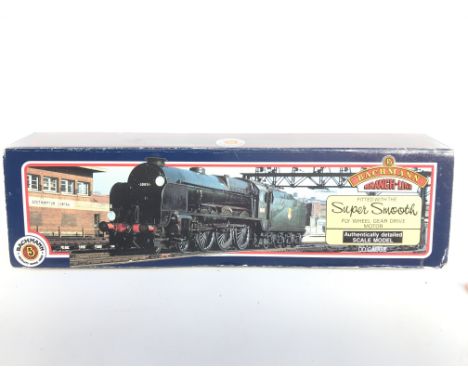 A Boxed Bachmann 00 Gauge 00 Gauge Lord Nelson 30861 Lord Anson B.R. Green.