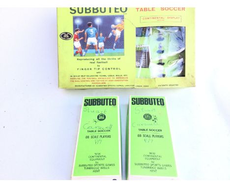 A Small Collection Of boxed Subbuteo.