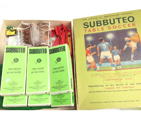 A Collection of Subbuteo including 6 Teams.