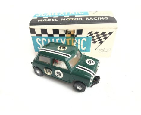 A Boxed Scalextric Mini Cooper #C.76 A/F.