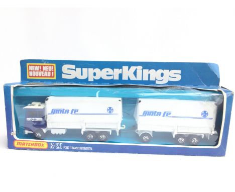 A Boxed Matchbox Ford Transcontinental Lorry. # K-21.