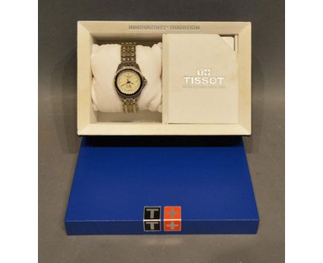 A Tissot Titanium Ladies Wristwatch within original box 