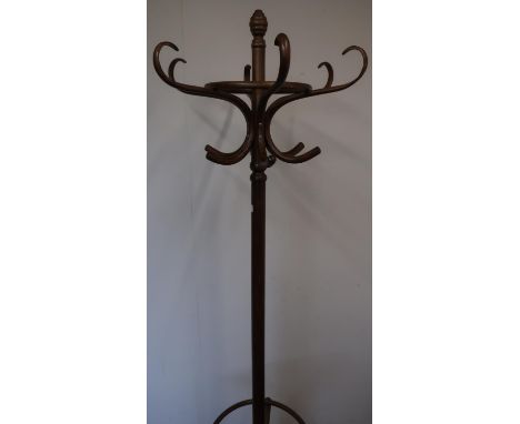 Bentwood style hat and coat stand 