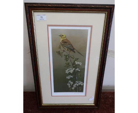 Framed and mounted signed limited edition Robert Fuller print No. 116/850 (33cm x 50cm including frame) 