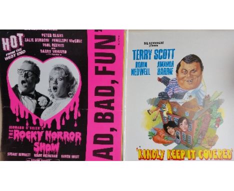 THEATRE, selection of regional posters & showcards, theatres A-L, stars inc. Stewart Granger, George Cole, Andrew Sachs, Pat 