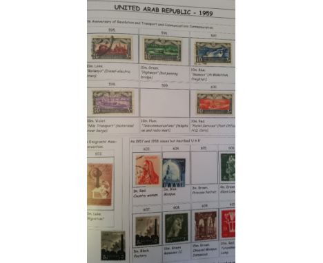 POSTAGE STAMPS, Middle East selection, 1866 onwards, inc. Egypt, Sudan, Palestine; Sphinx & Pyramid, Farouk issue, Army Post 