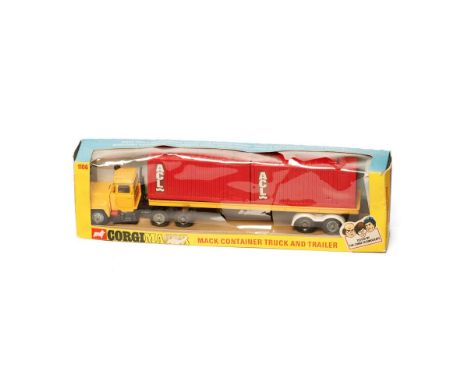 A collection of boxed vintage die-cast vehicles to include Dinky Toys 976 Michigan 180 - III Tractor Dozer, Corgi Major Toys 