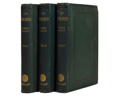 Hardy, Thomas. The Woodlanders, 3 volumes, first edition, PRESENTATION COPY, inscribed on half-title 'To The Hon: Mrs Meynell