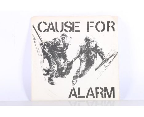 Cause for Alarm self titled single and self realised, matrix CFA.001.A, CFA.001.B first US pressing 1983 with fold out sleeve