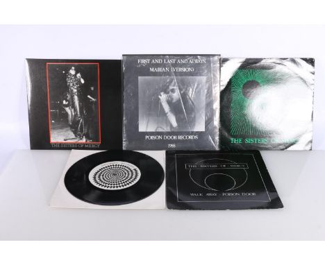 The Sisters of Mercy goth singles to include Promo interview with Andrew Eldritch in red vinyl, First and Last and Always Mar