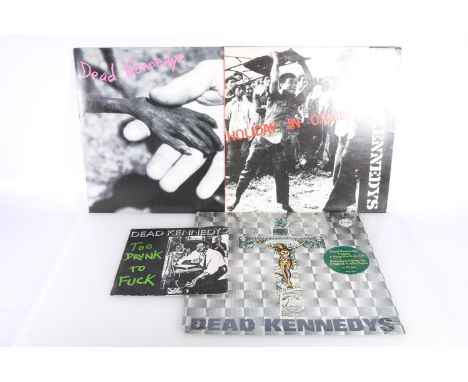 Dead Kennedys Punk rock band to include Plastic Surgery Disaster with booklet, Holiday in Cambodia, In God We Trust Inc and T