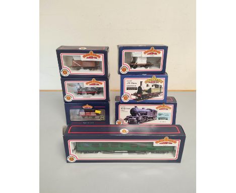 Bachmann Branchline. Group of 00 gauge locomotives and rolling stock to include a BR Class J72 0-6-0T 69023 31-051, a BR Clas