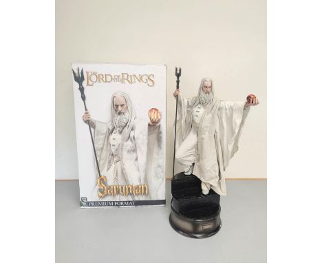 Lord of the Rings. Sideshow Collectibles 2014 Premium Format limited edition Saruman figurine no 272/400. Boxed. H62cm 