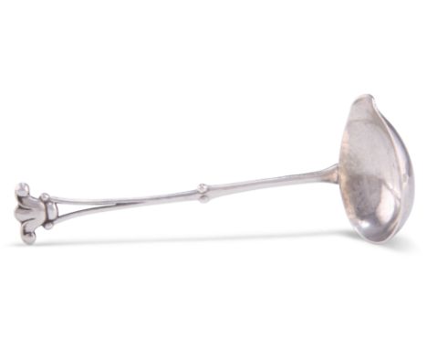 A DANISH STERLING SILVER LADLE, designed by Christian F. Heise for Georg Jensen, import mark for George Stockwell, London 192