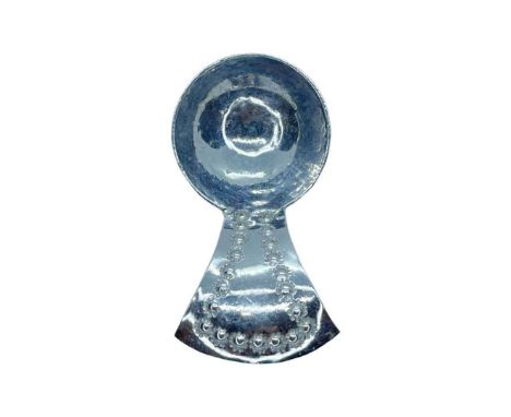 Keswick Handmade Chrome Caddy Spoon. 20th Century 17gLength 6.8 cmsCondition report: Excellent