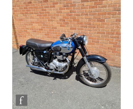 A 1961 AJS 650cc twin motorcycle model 31DL, registration No 160 TPG, 2585 miles showing, frame No A80104, engine No X6369 wi