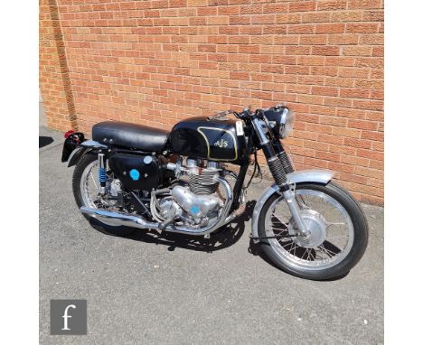 AMENDED - A 1961 AJS 650cc twin motorcycle, model 16, not registered, frame no A78039, engine no X2954, replacement gear box 