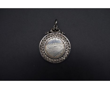 A Victorian Scottish silver lawn bowls medal, by James Aitchison, Edinburgh, 49mm, 35g. 