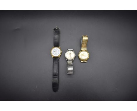 A vintage Roamer 'Popular' nickel plated manual wind wristwatch, 33mm,&nbsp;on replacement expanding bracelet; together with 