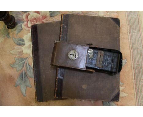 Two volumes Pictorial Museum of animated nature, published by Charles Knight and co-, together with a leather cased vintage c