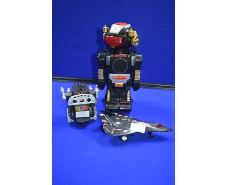 Magic Mike II Robot, Marchon Mini Bot, and Stealth Plane