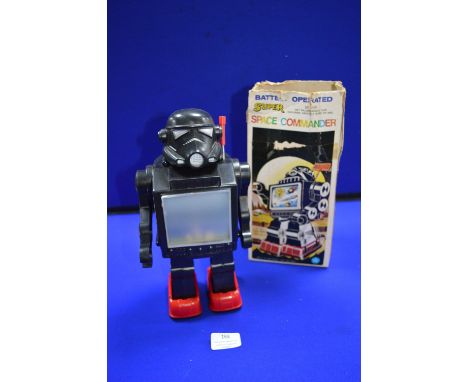 Super Space Commander Battery Operated Robot