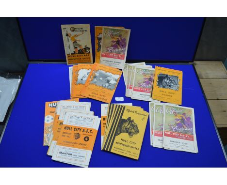 Hull City Home Game Football Programmes 1940’s-1950’s