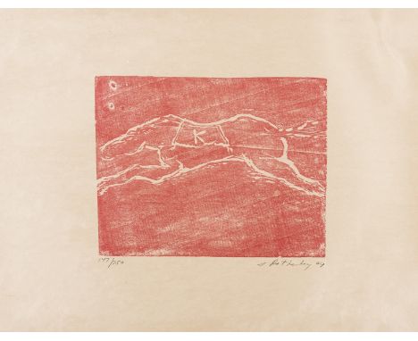 Susan Rothenberg (1945-2020)KLithograph, 2004, signed, dated and numbered from the edition of 250 in pencil, printed and publ